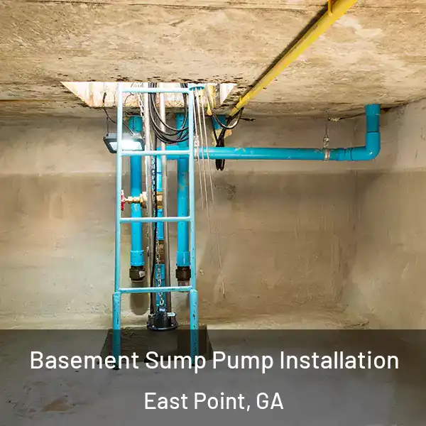  Basement Sump Pump Installation East Point, GA