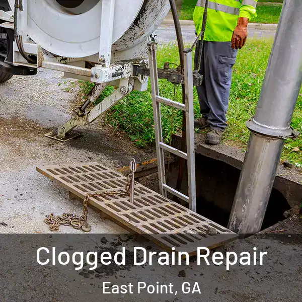  Clogged Drain Repair East Point, GA