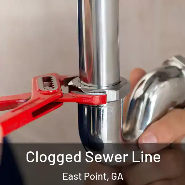  Clogged Sewer Line East Point, GA