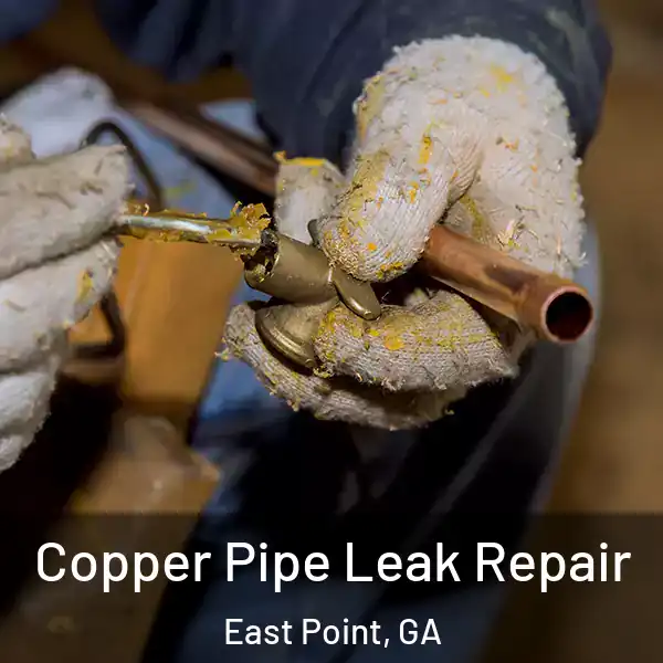  Copper Pipe Leak Repair East Point, GA