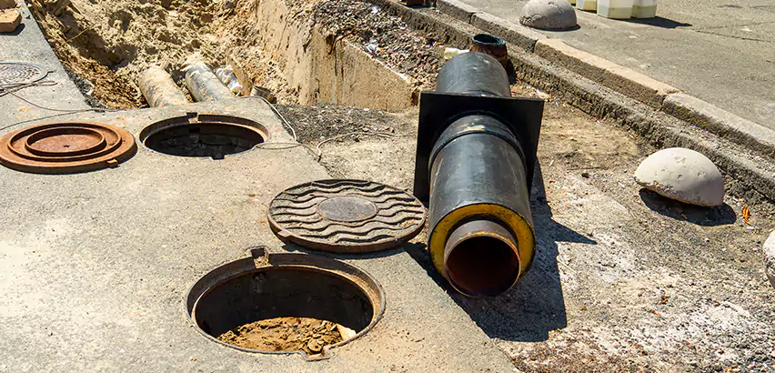 Lateral Sewer Line Replacement in East Point