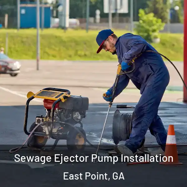  Sewage Ejector Pump Installation East Point, GA