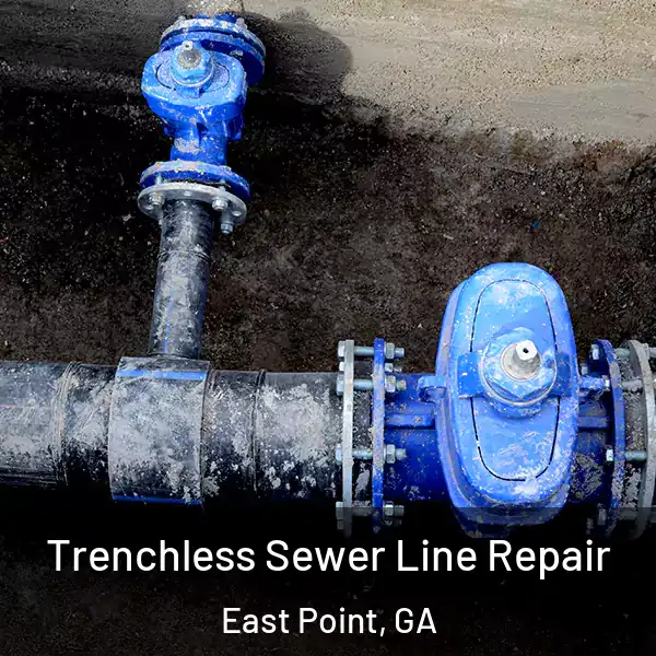  Trenchless Sewer Line Repair East Point, GA