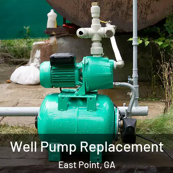  Well Pump Replacement East Point, GA